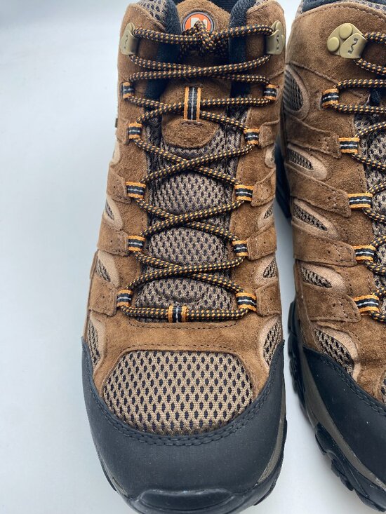 MERRELL MOAB 2 MID WATER PROOF HIKING BOOTS EARTH #J06051 US MEN\'S SIZE 14 main image 6